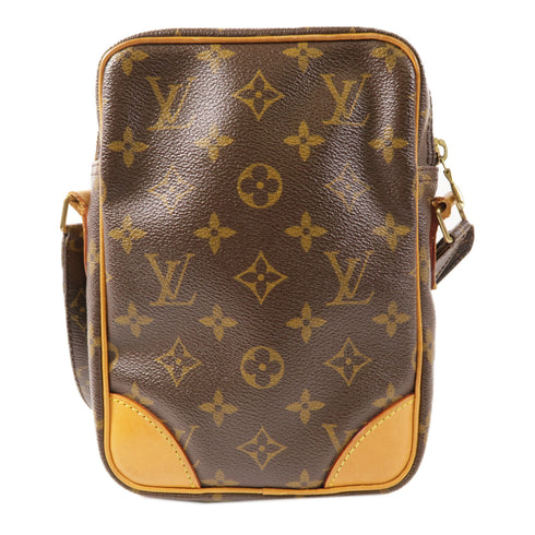 LOUIS VUITTON LV GHW Danube Shoulder Bag M45266 Monogram Brown v3