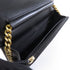 CHANEL Quilted CC GHW Boy WOC Wallet On Chain Shoulder Bag AP1117 Calfskin Black