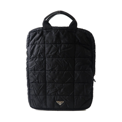 PRADA SHW Tote Bag Nylon VA 0718 Black