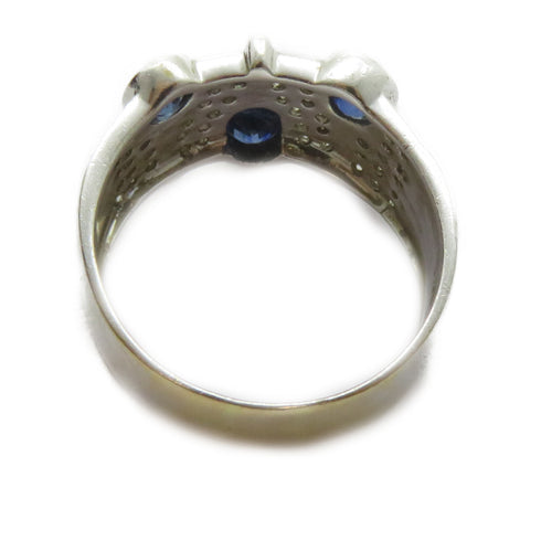 FINE JEWELRY Diamond Ring 18K White Gold US#8