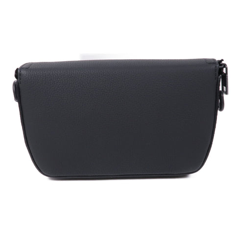 LOUIS VUITTON LV Pilot Wearable Wallet Shoulder Bag M83563 Calfskin Black