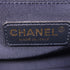 CHANEL CC GHW Boy 25 Shoulder Bag Calfskin Leather Navy/Red