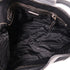 PRADA SHW Shoulder Bag BR3264 Nylon/Calfskin Leather Black