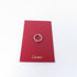 CARTIER Diamond Ring 18K White Gold Cartier#53 US#6.25