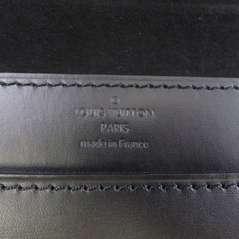 LOUIS VUITTON LV GHW Chain Louise Shoulder Bag M94335 Calfskin Leather Black