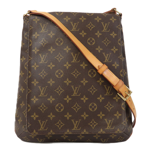 LOUIS VUITTON LV GHW Musette Shoulder Bag M51256 Monogram Brown v4