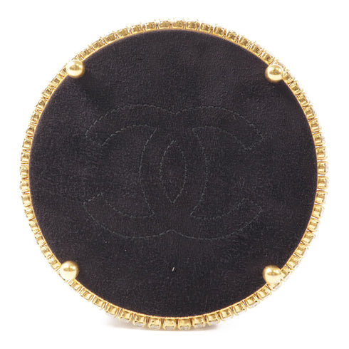 CHANEL CC Bird Cage Chain Hand Bag Gold Plated AS1941