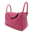 HERMES PHW Lindy 30 2 Way Bag Clemence Leather Tosca