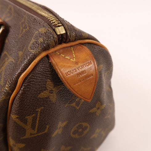 LOUIS VUITTON LV Speedy 25 Hand Bag M41528 Monogram Brown