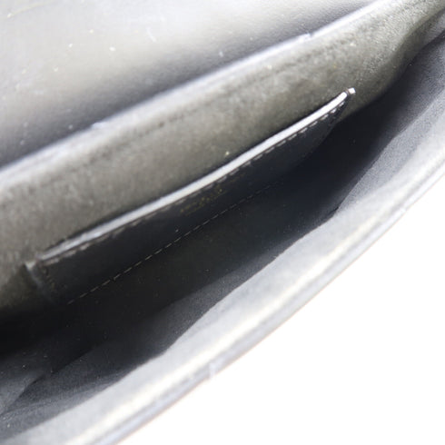 LOUIS VUITTON LV GHW New Wave 2 Way Bag M56461 Calfskin Leather Black v1