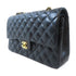 CHANEL Quilted CC GHW Classic 25 Chain Shoulder Bag A01112 Lambskin Black
