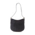 CELINE SHW Shoulder bag Suede Leather Black