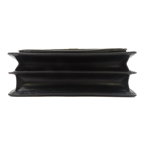 SAINT LAURENT YSL GHW Sunset Medium Chain Shoulder Bag 442906 Calfskin Leather