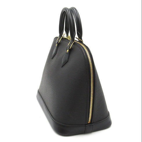 LOUIS VUITTON LV GHW Alma Handbag M52142 Epi Leather Black