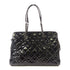 CHANEL CC SHW Shoulder Tote Bag Patent Leather