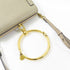 Chloe GHW Nile Bag 2 Way Shoulder Bag Calfskin Leather Beige
