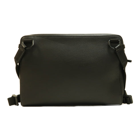 LOUIS VUITTON LV Messenger PM Shoulder Bag M52176 Leather Black