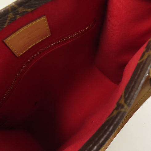 LOUIS VUITTON LV GHW Sac Plat BB 2 Way Shoulder Bag M46265 Monogram Brown v2