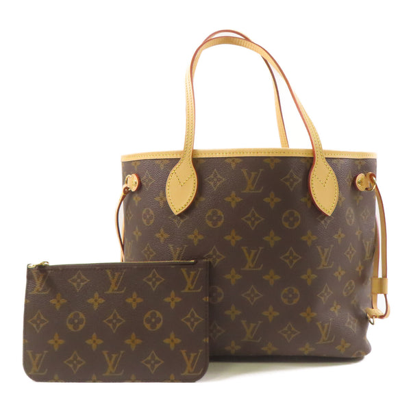 LOUIS VUITTON LV GHW Neverfull PM Tote Bag Shoulder Bag M46979 Monogram Brown