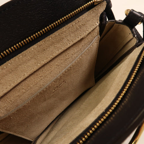 Chloe GHW Pixie Bag Shoulder Bag Calfskin Leather