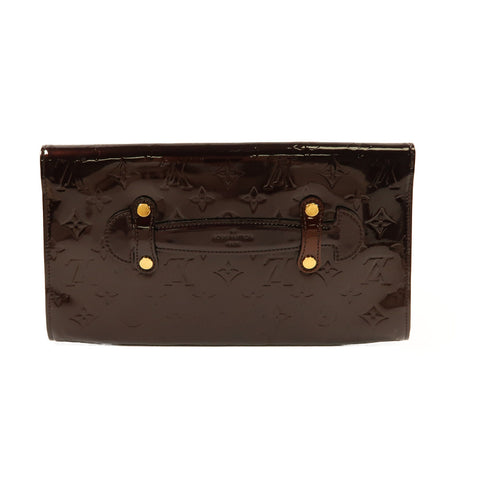 LOUIS VUITTON LV GHW Robertson Clutch Bag Monogram Vernis M91548 Red