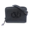 Valentino SHW Neck Wallet Shoulder Bag Calfskin Leather Black