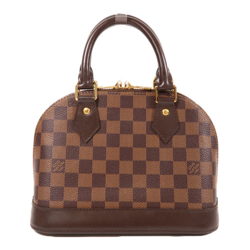 LOUIS VUITTON LV GHW Alma BB 2 Way Bag N41221 Damier Ebene Brown