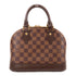 LOUIS VUITTON LV GHW Alma BB 2 Way Bag N41221 Damier Ebene Brown