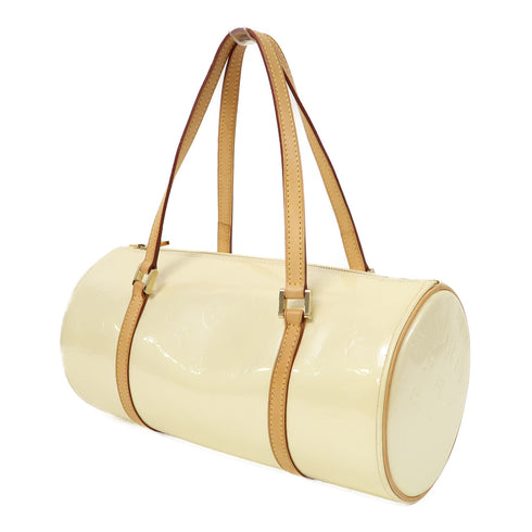 LOUIS VUITTON LV GHW Papillon PM Shoulder Bag M91331 Monogram Vernis Cream