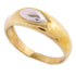 JEWELRY Gold Ring US#4.75 Ring 18K Yellow Gold PT900 Platinum