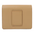 HERMES PHW Roulis Slim Wallet Evercolor Leather Biscuit Brown Yellow Lime