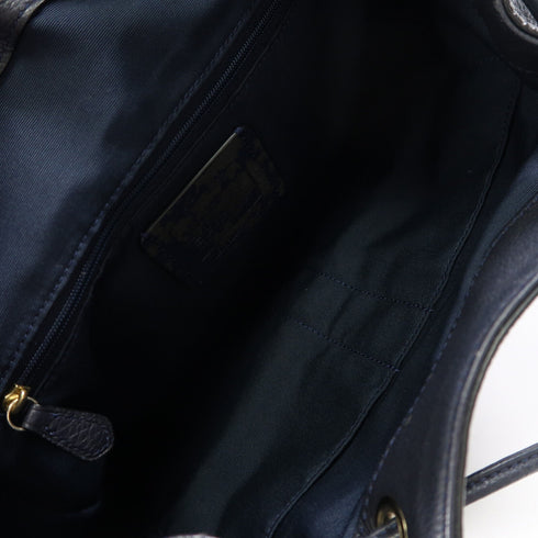 COACH GHW Backpack Rucksack Calfskin Leather