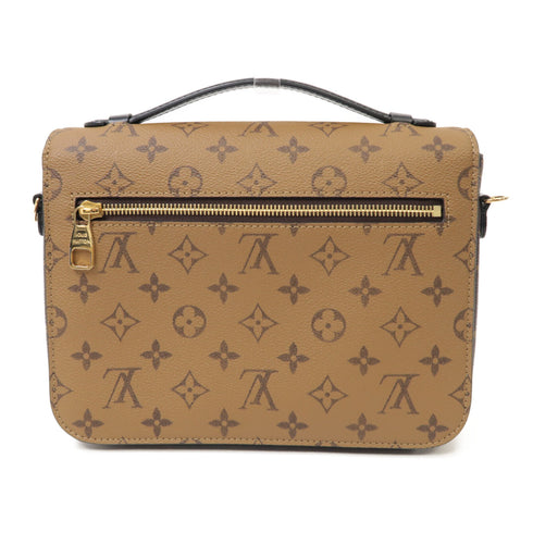 LOUIS VUITTON LV Pochette Metis 2 Way Shoulder Bag M44876 Monogram Reverse Brown