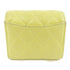 CHANEL Quilted CC GHW Wallet Calfskin Leather Yellow