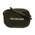 BALENCIAGA SHW Camera Bag Shoulder Bag Calfskin Leather 489809 Black