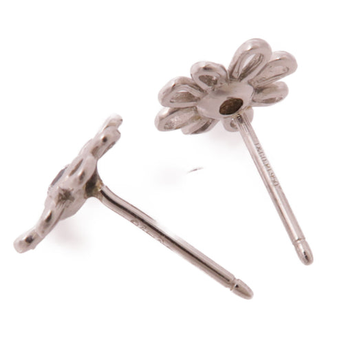 TIFFANY&CO Diamond Earrings K18WG White Gold