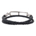 HERMES Roulis Double Tour Bracelet Swift leather Noir Black