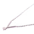 Jewelry 0.102ct/0.080ct Diamond Necklace 18K White Gold