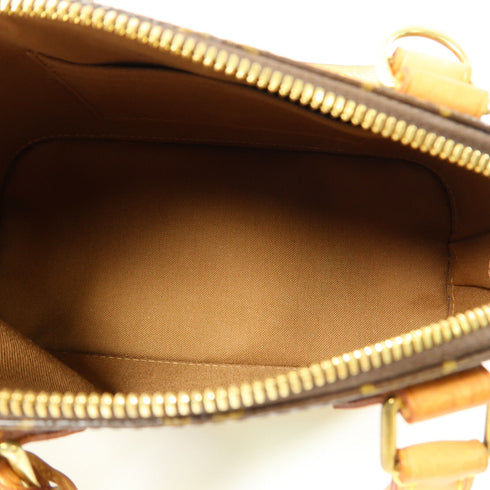 LOUIS VUITTON LV GHW Alma BB 2 Way Shoulder Handbag M53152 Monogram Brown