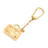 LOUIS VUITTON LV GHW Key Ring Charm PVC Beige