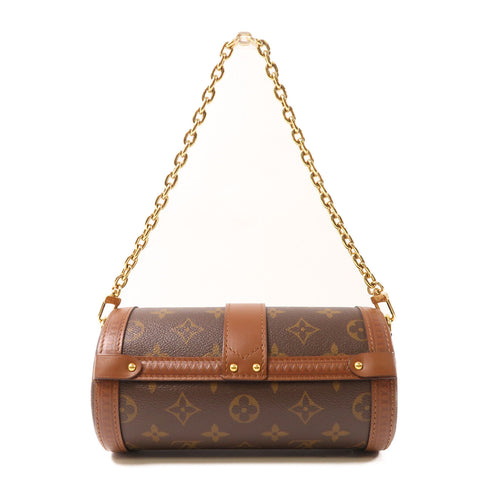 LOUIS VUITTON LV GHW Papillon Trunk 2 Way Bag M57835 Monogram Brown