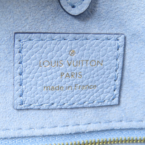 LOUIS VUITTON LV GHW OnTheGo MM 2Way Bag M45718 Monogram Empreinte Blue