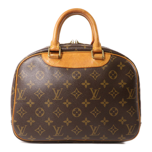 LOUIS VUITTON LV GHW Trouville Hand Bag M42228 Monogram Brown v1