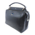 FENDI SHW Dotcom 2way Shoulder Bag 8BN293 Calfskin Leather Black