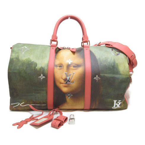 LOUIS VUITTON LV Keepall 50 Bandouliere Shoulder Bag M43377 Masters Collection