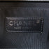 CHANEL Quilted CC SHW Chain Shoulder Bag Patent Leather Black v1