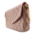 LOUIS VUITTON LV GHW Felice Pochette Chain Shoulder Bag N63032 Damier Brown