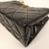 CHANEL CC GHW Chain Shoulder Bag Lambskin Leather Black