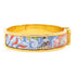 HERMES GHW Clic H Bracelet Metal Gold/Multicolor