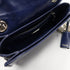 Miu Miu SHW Chain Shoulder Bag Calfskin Leather 5BD015 Navy Blue